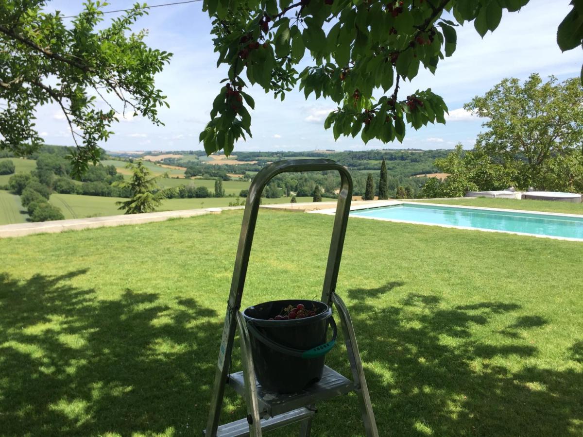 B&B La Mirande De Saint-Clar מראה חיצוני תמונה